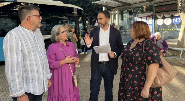 El PSOE de Málaga pide la congelación del billete de la EMT durante cuatro años