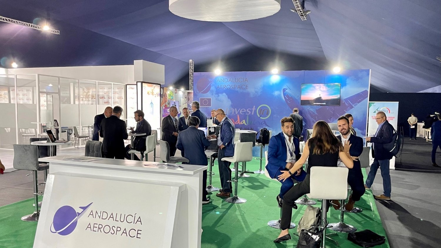 Andalucía TRADE impulsa la industria aeronáutica andaluza en la principal feria del sector del Norte de África 