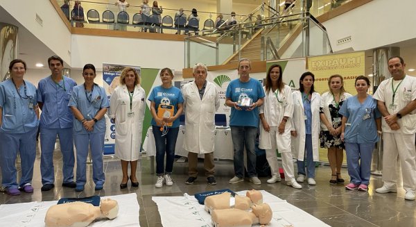 Alrededor de 5.000 ciudadanos reciben formación en técnicas de reanimación cardiopulmonar en el Clínico de Málaga