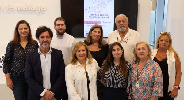 La Diputación de Málaga colabora con la I caminata solidaria 'Conectamos con la vida'
