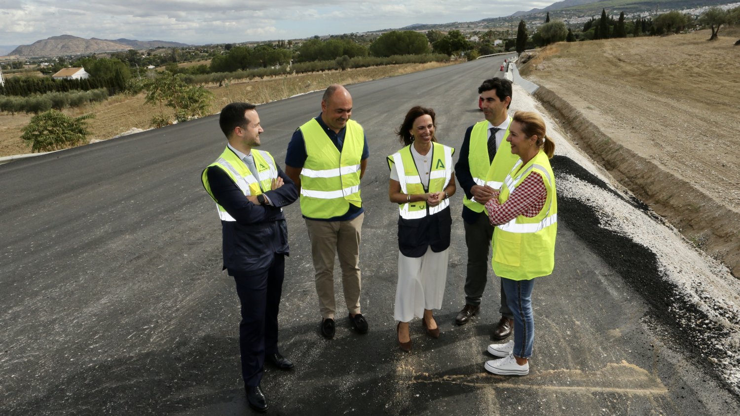 La Junta culmina en noviembre el ensanche de la carretera A-404 entre Coín y Alhaurín El Grande 