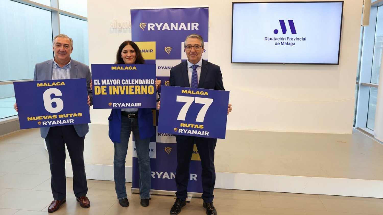 La oferta de plazas aéreas de octubre a diciembre hacia la Costa del Sol se incrementa un 23,4% más que en 2022