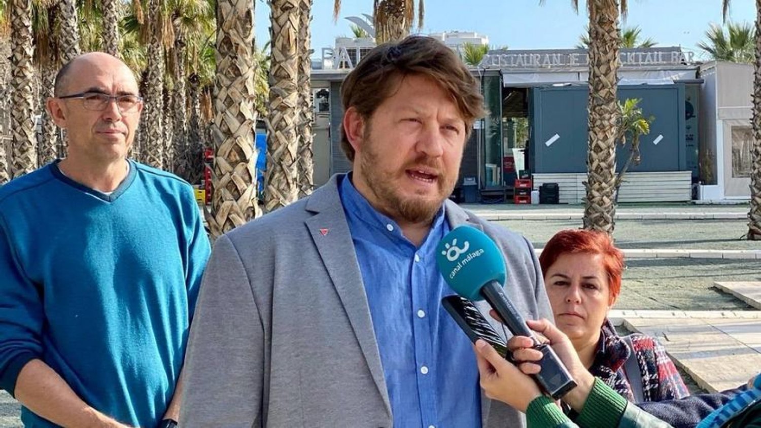 Con Málaga invita al alcalde a la manifestación para exigir a Israel un alto al fuego