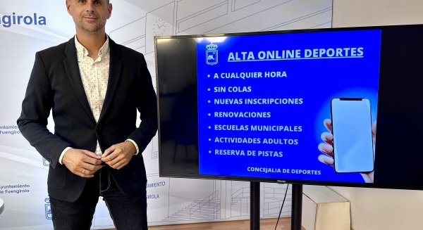 Fuengirola recomienda renovar online las actividades deportivas municipales para evitar perder la plaza