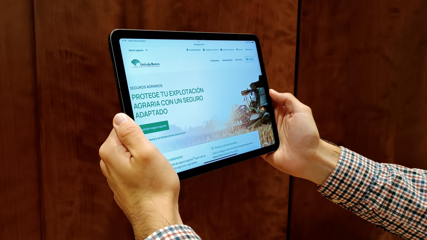 Unicaja Banco ofrece seguros agrarios 'con amplias coberturas' para proteger las explotaciones y la producción 