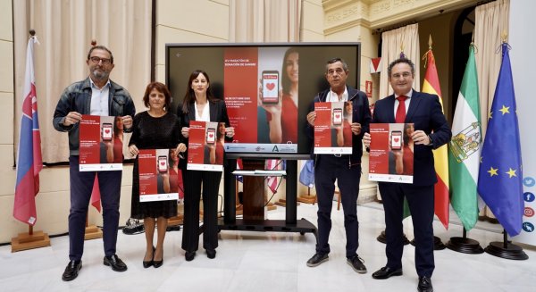 La XV Maratón de Donación de Sangre en el Ayuntamiento de Málaga será el 26 de octubre 