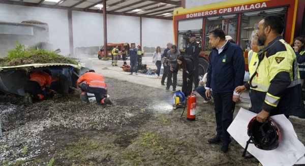 Concluye con éxito el ‘RespuestA23’, el mayor simulacro de catástrofe del año en Andalucía