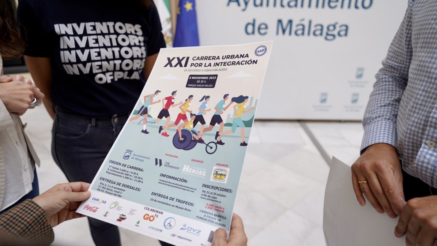 La XXI Carrera Urbana por la Integración se celebrará el próximo 5 de noviembre en el Parque de Huelin