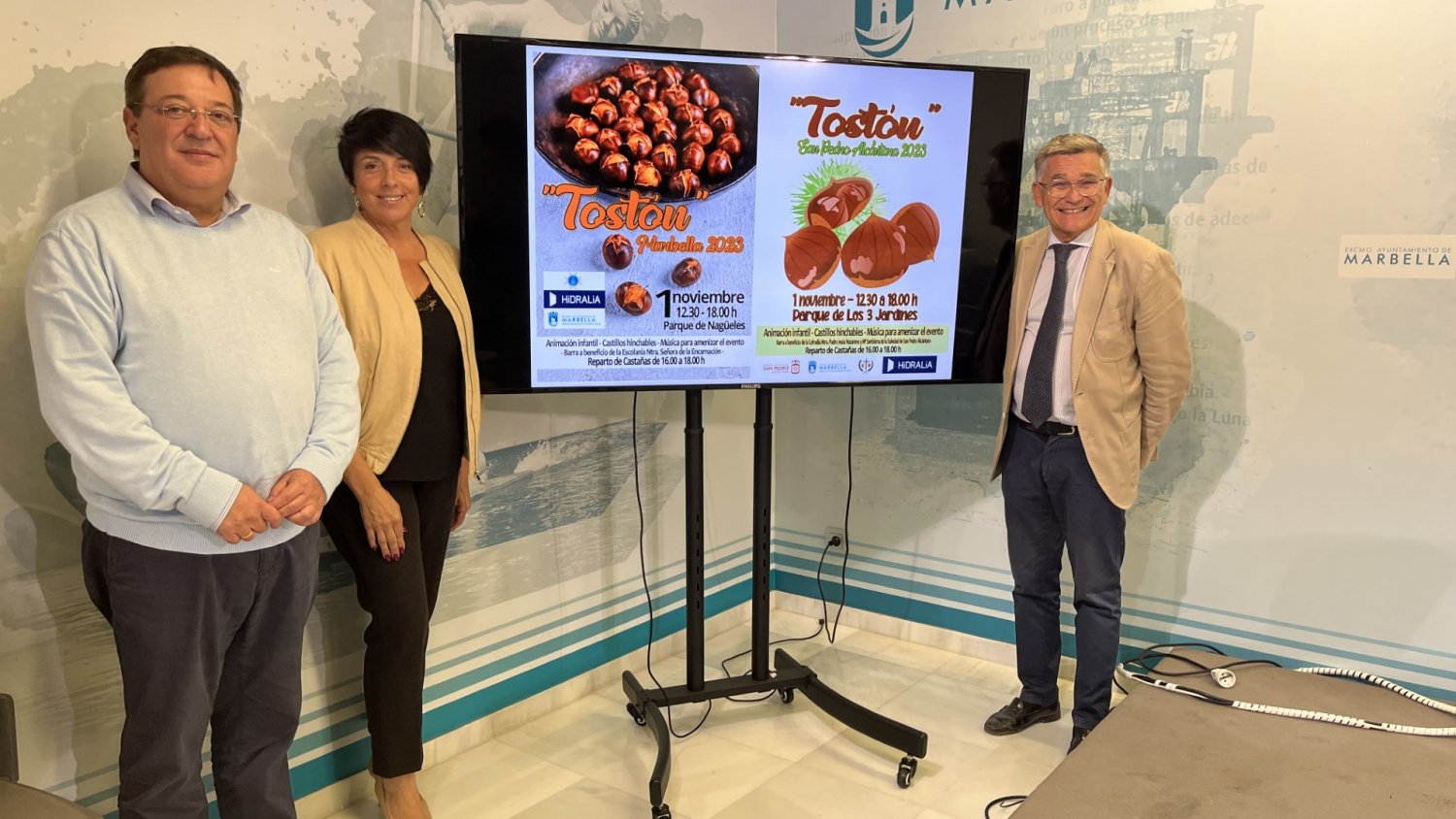 Marbella repartirá 500 kilos de castañas en la celebración del Día del Tostón