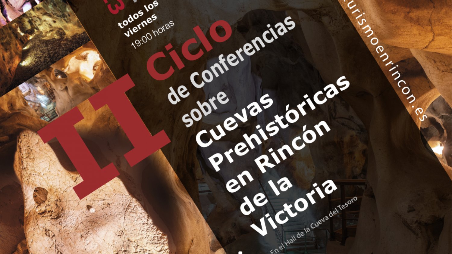 Rincón de la Victoria organiza el II Ciclo de Conferencias sobre Cuevas Prehistóricas 
