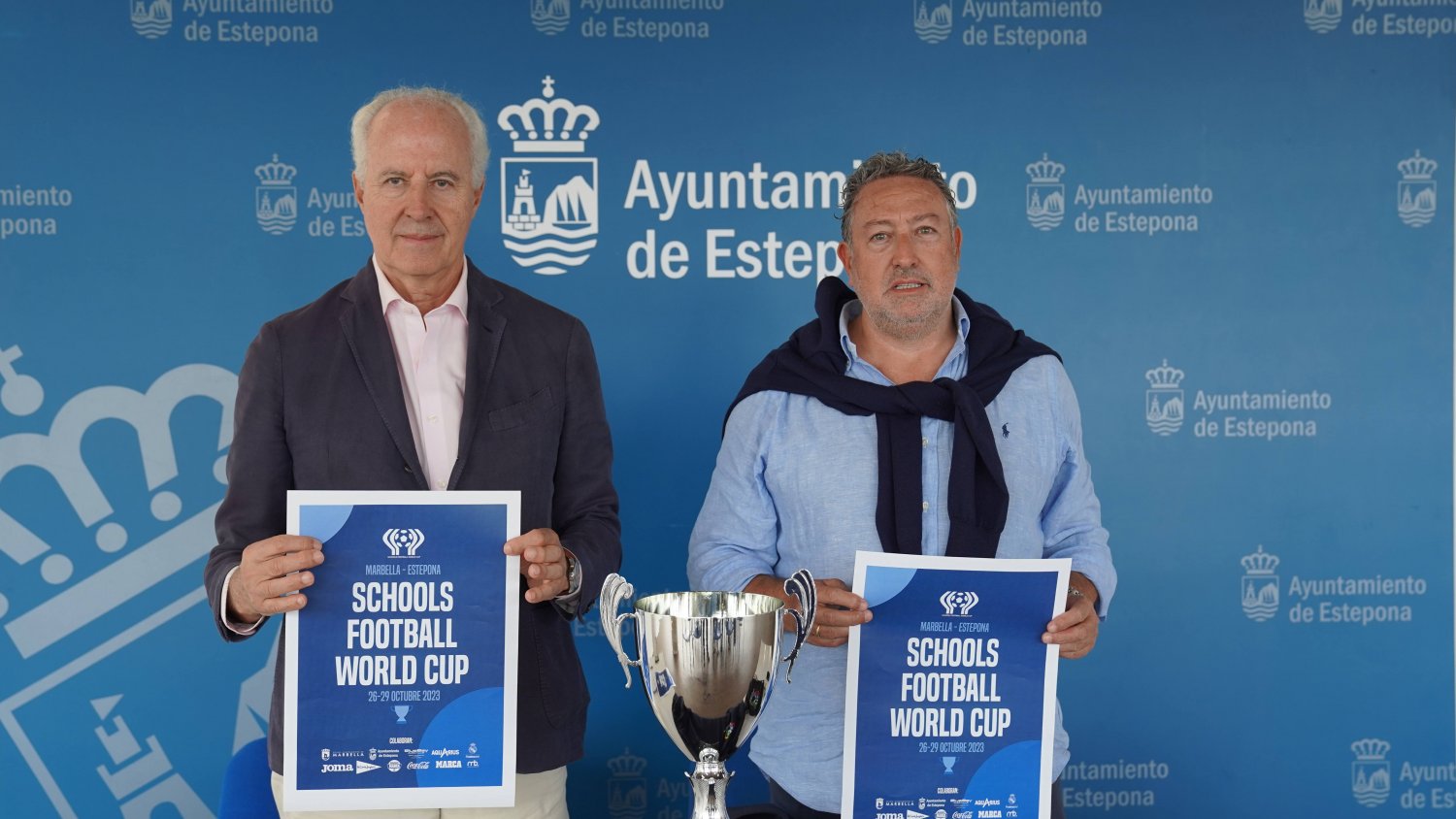 El Mundial de Fútbol de Colegios convertirá a Estepona en la capital mundial del fútbol infantil