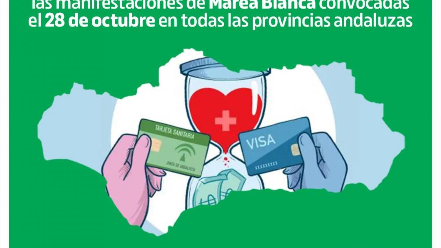 IU hace un llamamiento para asistir a la protesta del 28-O: “Málaga está en una situación de emergencia sanitaria” 