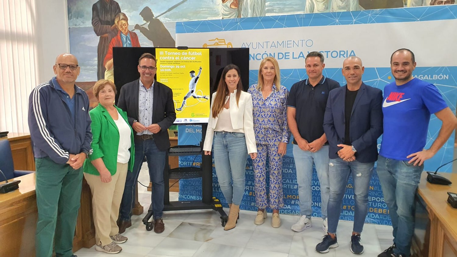 El 29 de octubre se celebrará el III Torneo de Fútbol contra el cáncer de mama en La Cala del Moral