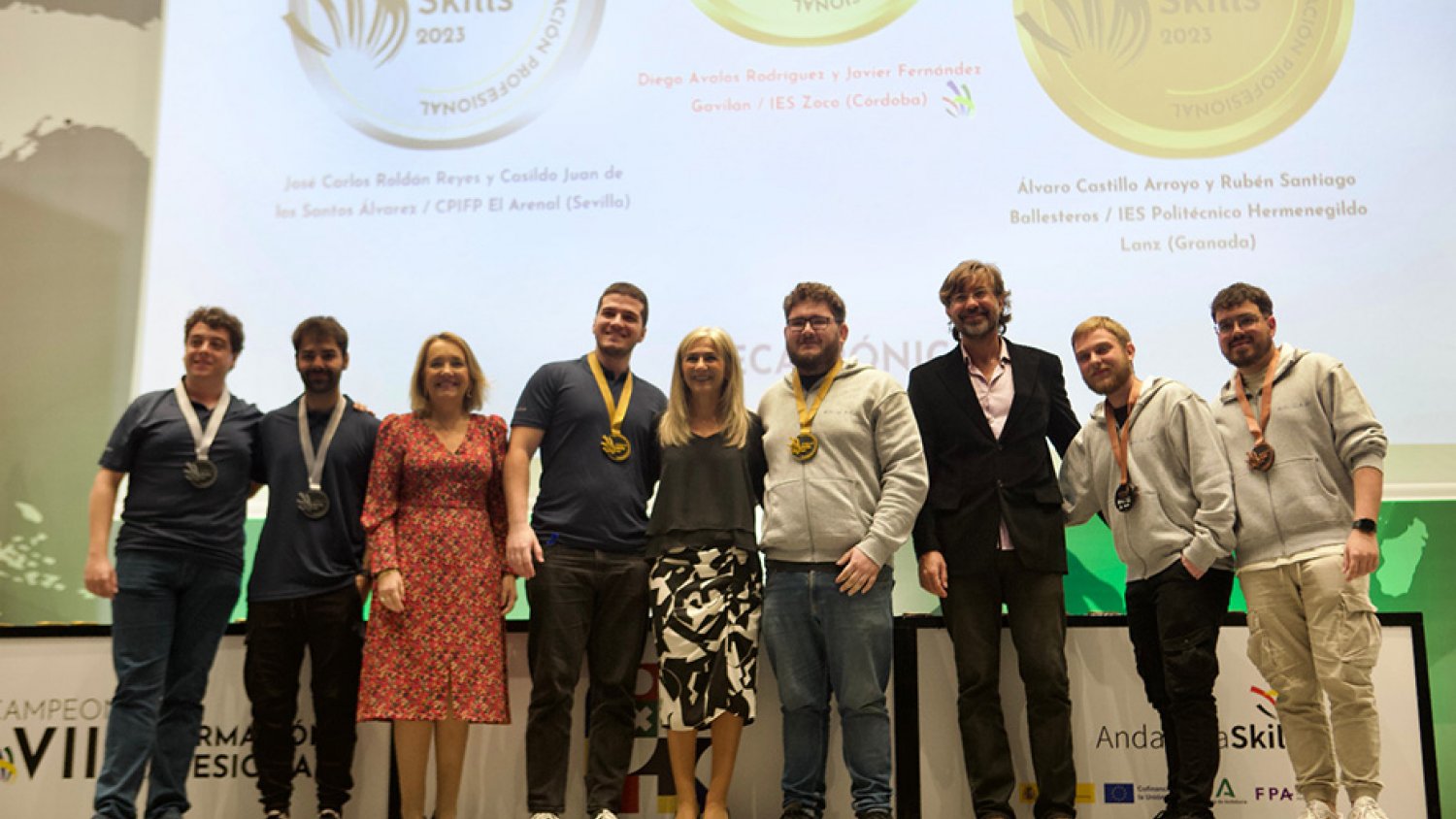 Los estudiantes de Málaga y Córdoba son los que logran más oros en las Olimpiadas de FP