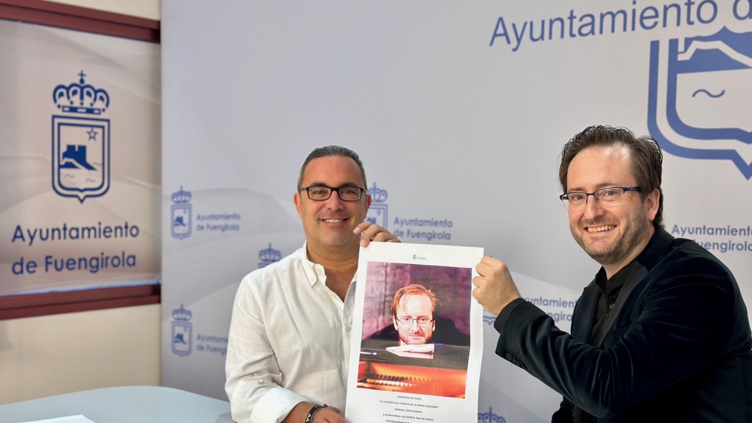 La Casa de la Cultura de Fuengirola acogerá el 3 de noviembre el concierto ‘La Historia del pianista de la mano izquierda’