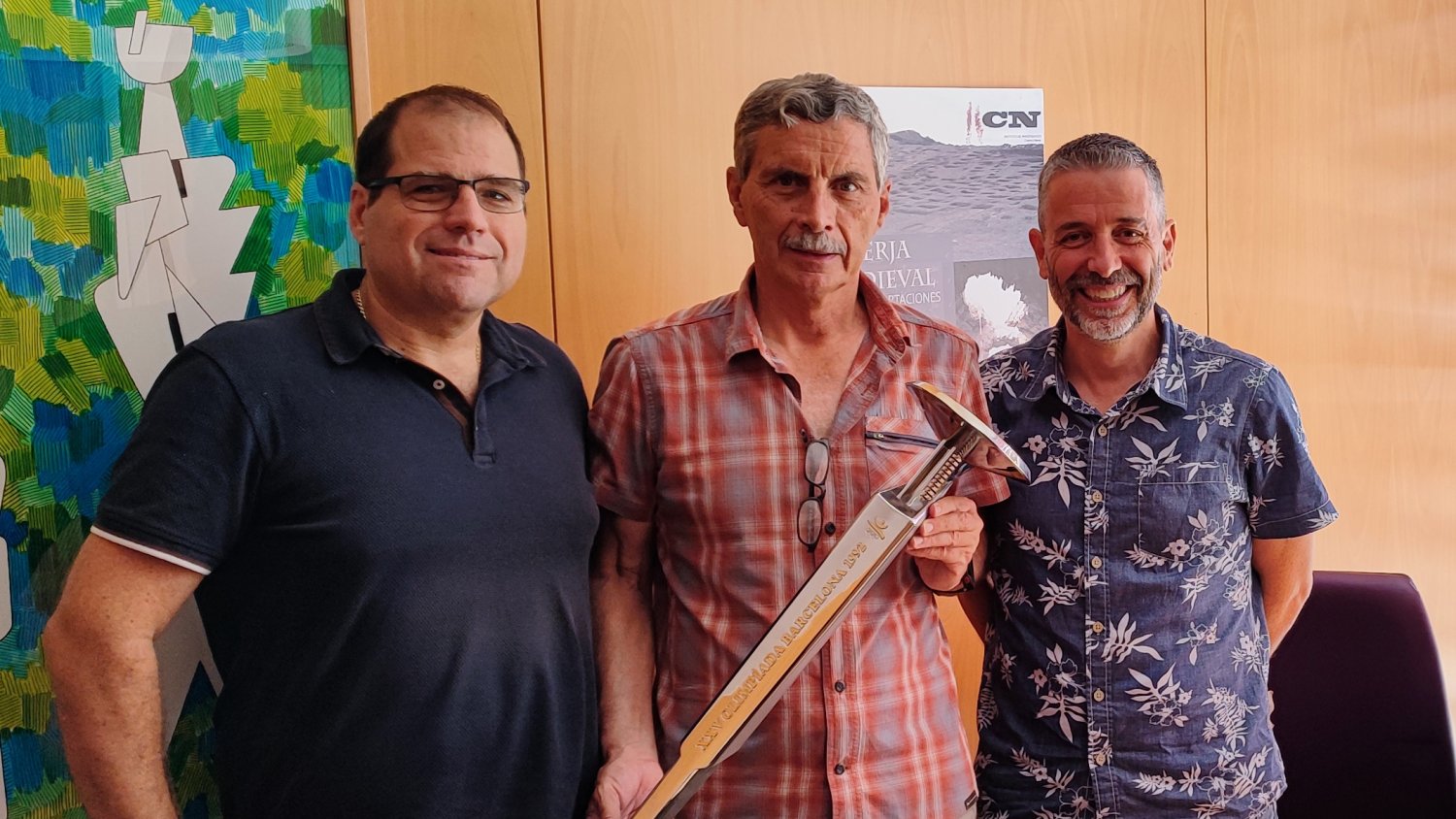 La Antorcha Olímpica de 1992 volverá a mostrarse en Nerja 30 años después de su paso por la localidad