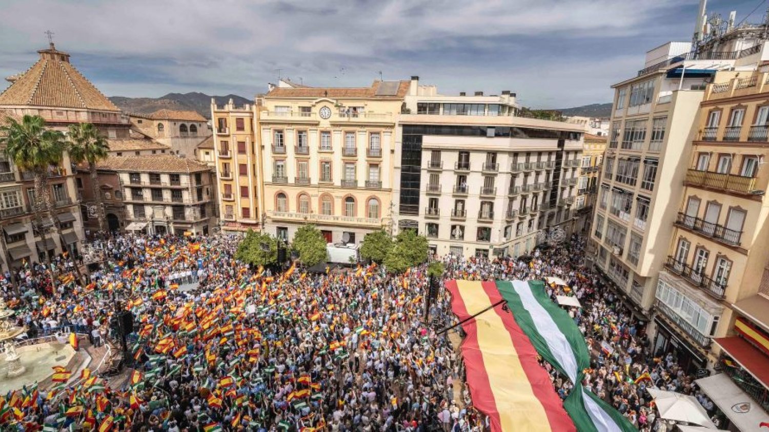 El Partido Popular destaca que más de 20.000 personas asisten en Málaga a la concentración contra la amnistía