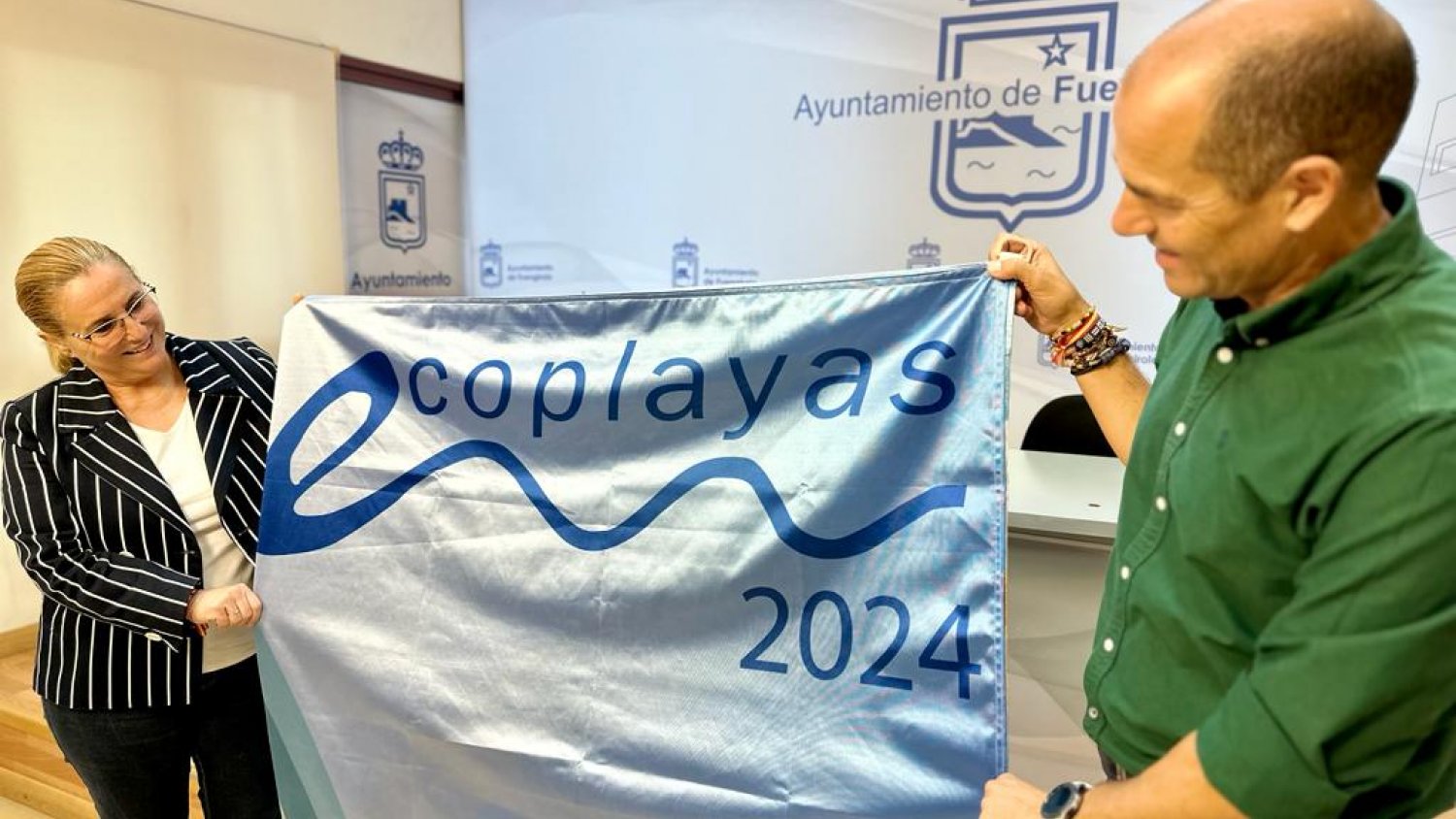 Fuengirola, galardonada con la Bandera EcoPlayas 2024 por su gestión del litoral