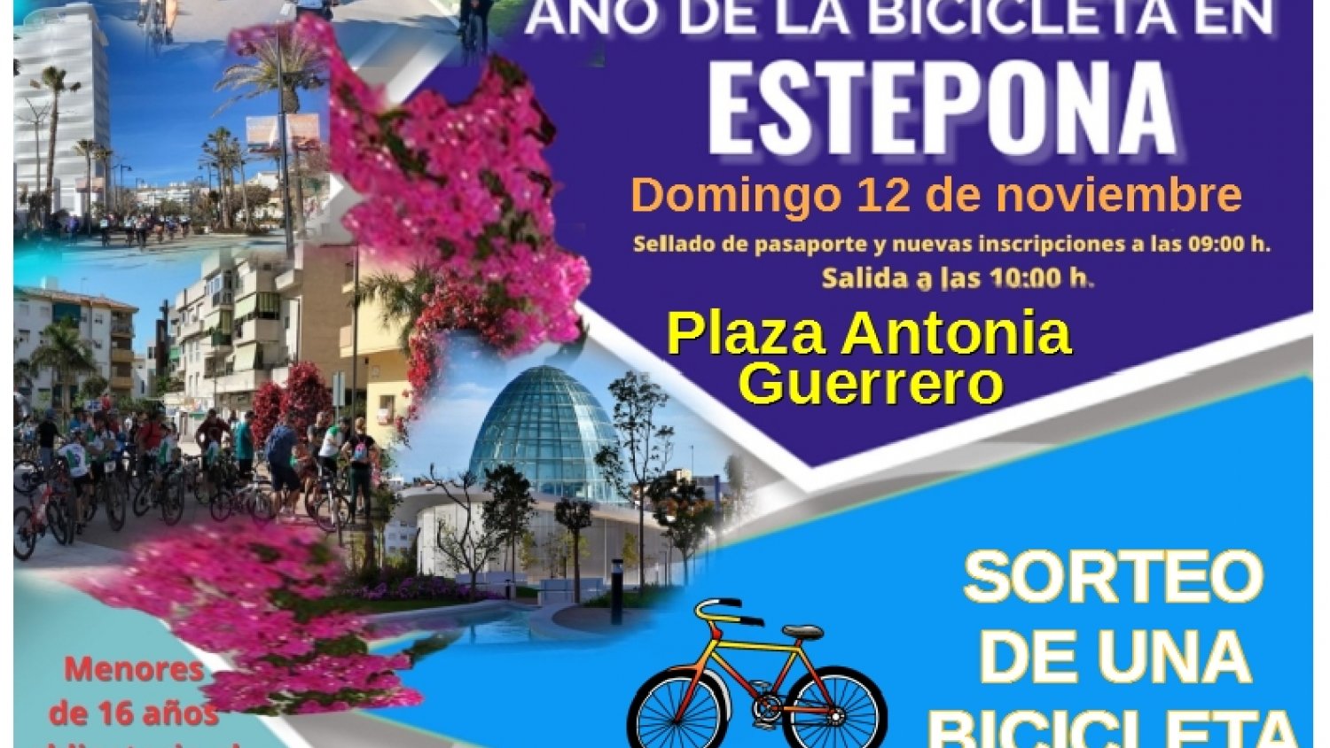 Estepona celebra su undécimo Día del Pedal el próximo 12 de noviembre