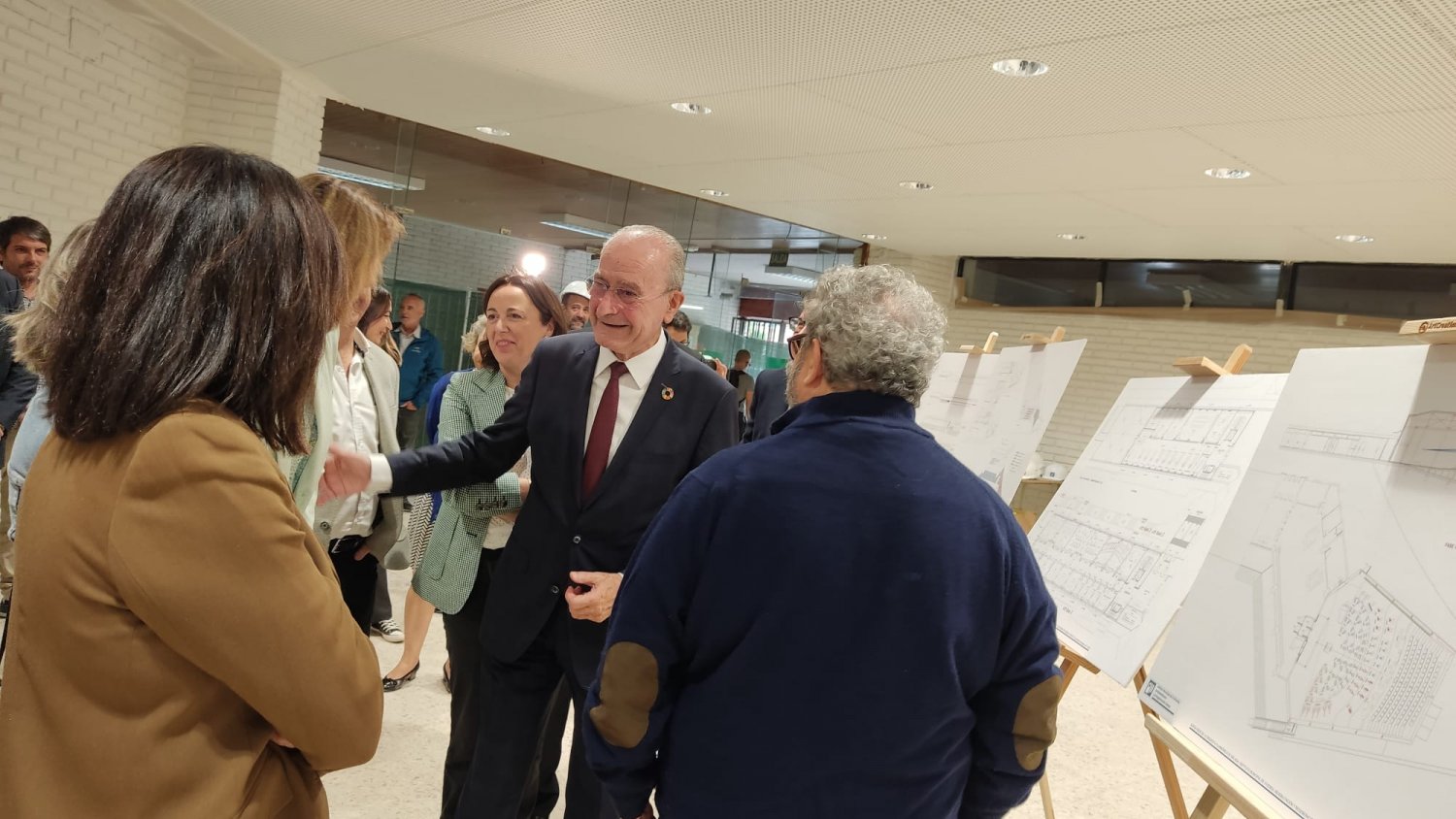 La primera fase de las obras de la nueva sede de la Orquesta Filarmónica de Málaga acabarán en abril de 2024