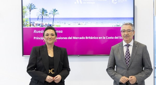 Diputación Málaga subraya que los británicos alojados en la provincia suponen el 70% de Andalucía y 9% de España