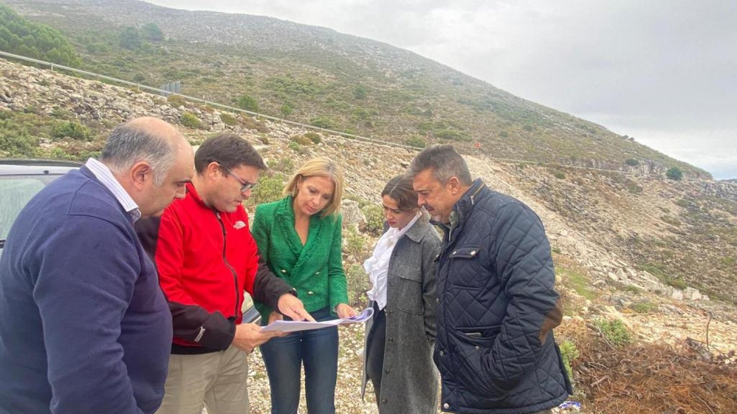Diputación de Málaga financia la mejora de un acceso a Igualeja desde la carretera Ronda-San Pedro
