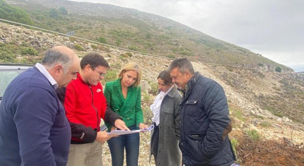 Diputación de Málaga financia la mejora de un acceso a Igualeja desde la carretera Ronda-San Pedro