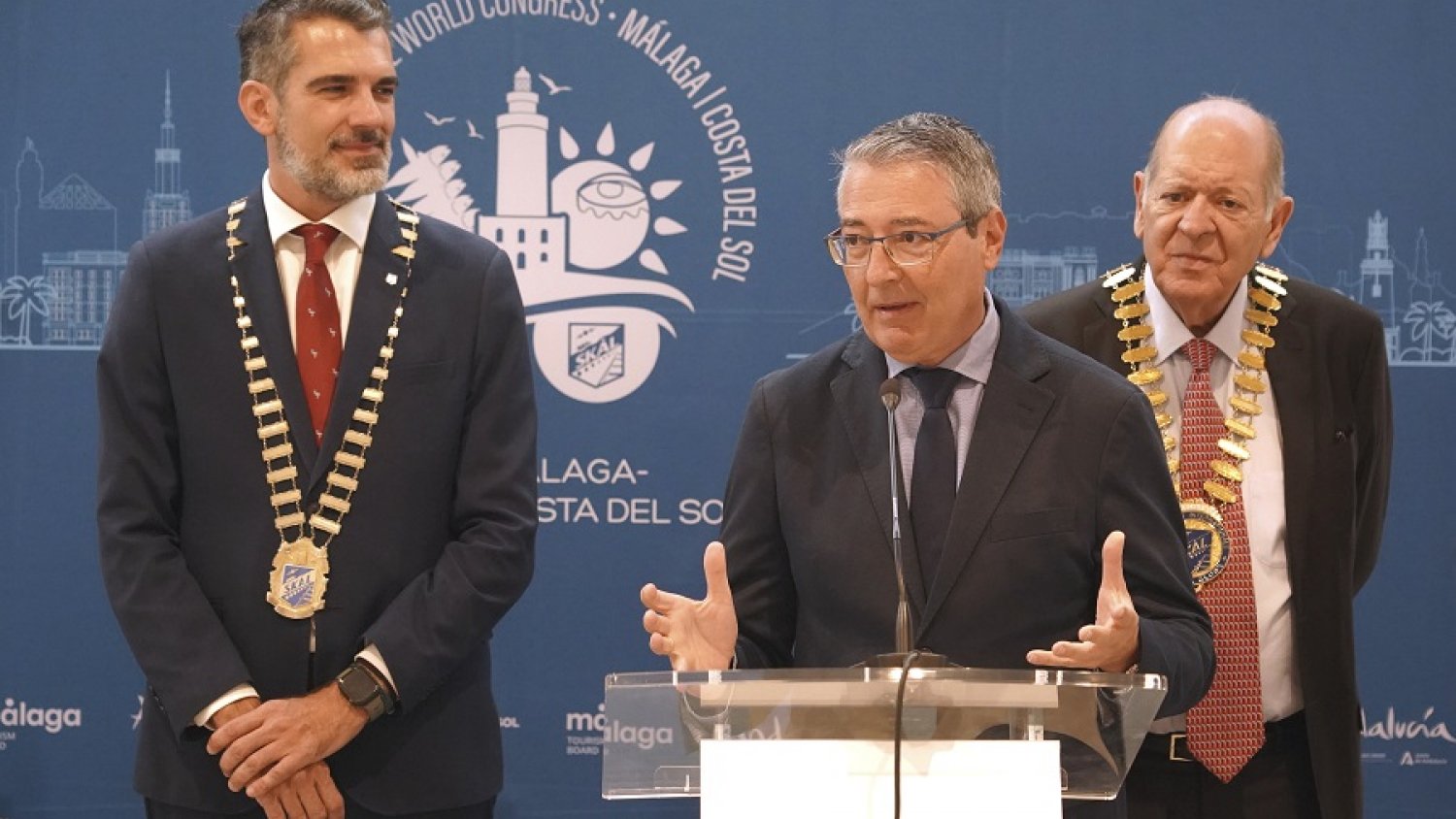 Diputación destaca el potencial de la Costa del Sol para acoger grandes eventos como el Congreso Mundial del Skål