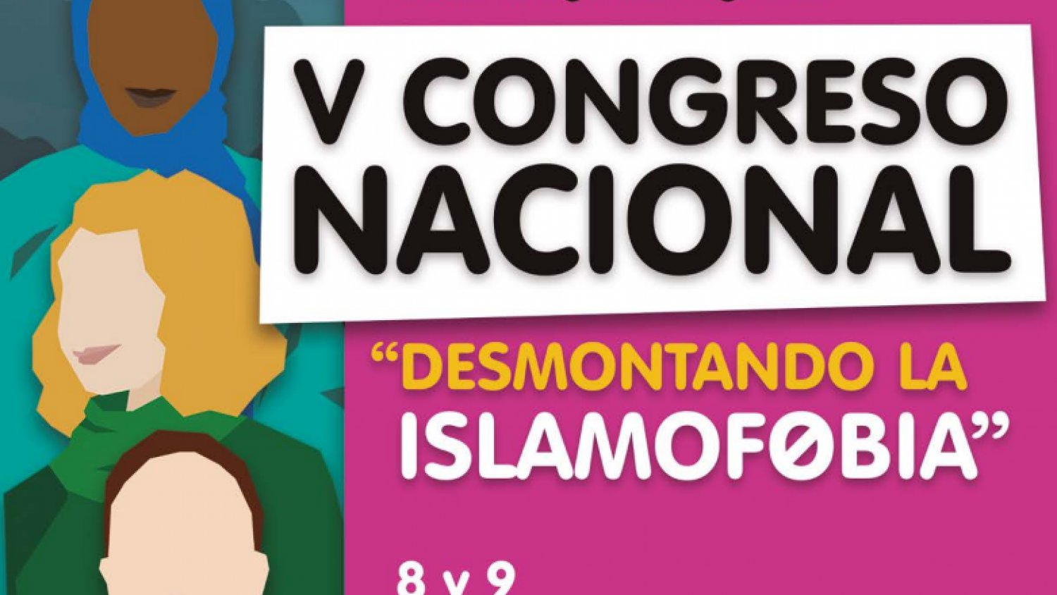 V Congreso Nacional 'Desmontando la islamofobia' del 8 al 9 de noviembre en la Universidad de Málaga 