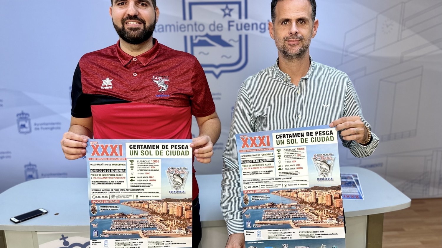 Fuengirola acoge el domingo 26 de noviembre el XXXI concurso de pesca deportiva ‘Fuengirola un sol de ciudad’ 