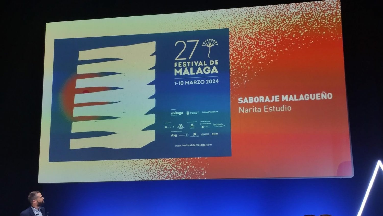 El Festival de Málaga apuesta por el estudio malagueño Narita para el diseño del cartel que da rostro al evento
