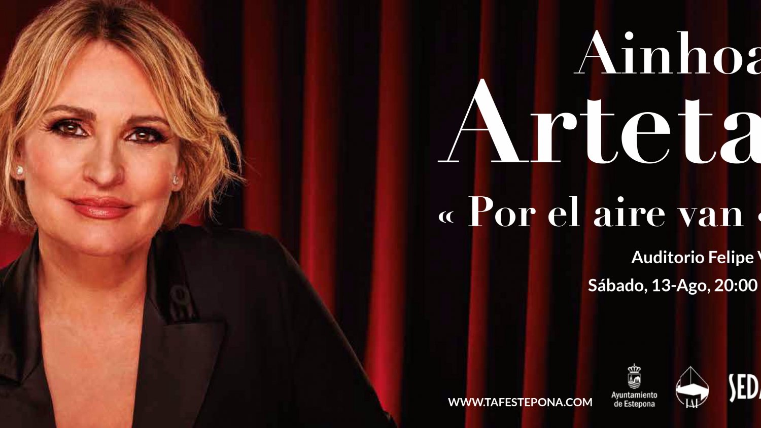 Ainhoa Arteta ofrece este sábado un concierto en el Auditorio Felipe VI de Estepona