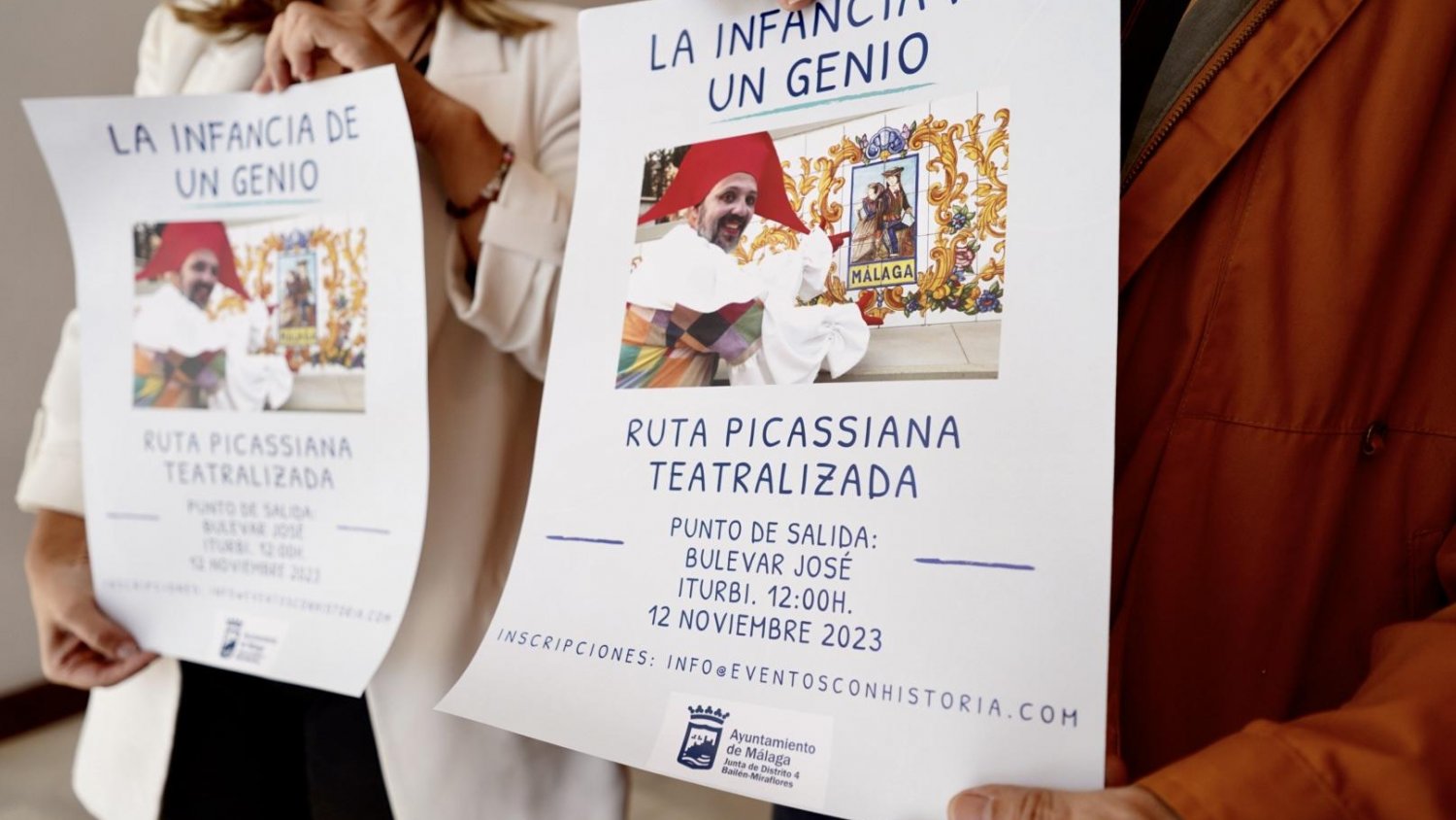 Una ruta teatralizada sobre la infancia de Picasso recorrerá las calles del barrio de Nueva Málaga 