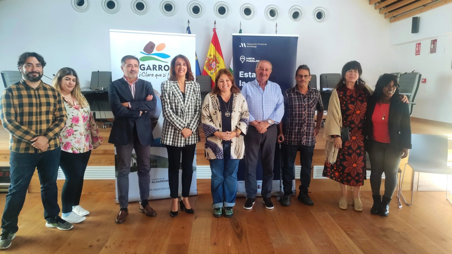 Nueve personas participan en el proyecto Metapueblos de la Diputación de Málaga contra la despoblación