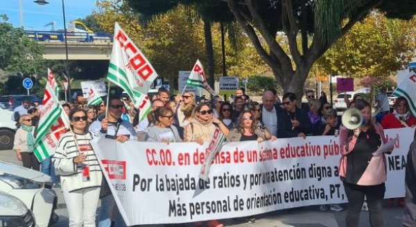 CCOO denuncia el “hacinamiento del alumnado” en los centros docentes públicos de La Cala de Mijas