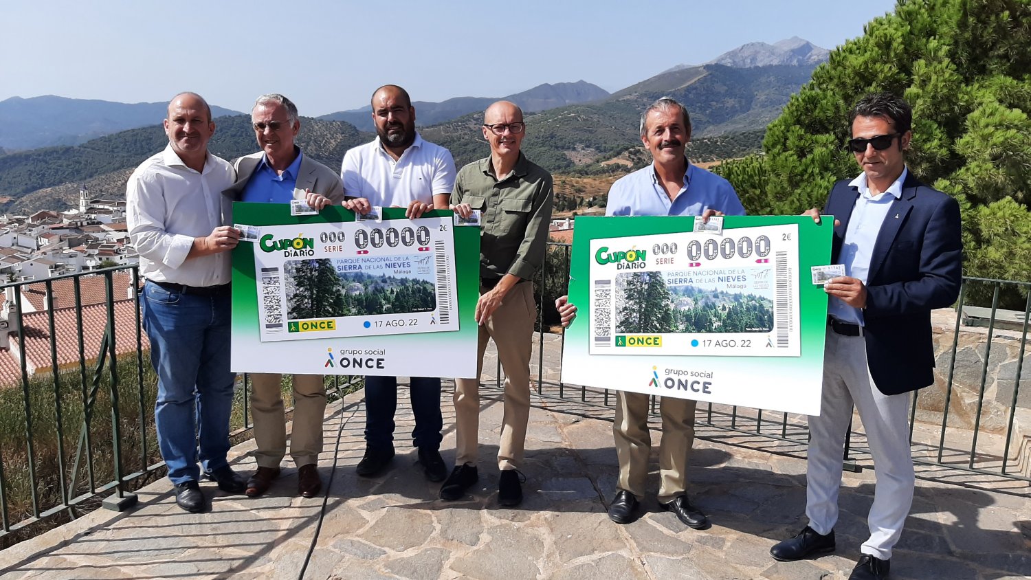 La ONCE muestra el Parque Sierra de las Nieves a toda España