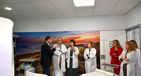 Pacientes se benefician ya de las nuevas instalaciones para estudios ecográficos en el Hospital Clínico de Málaga 