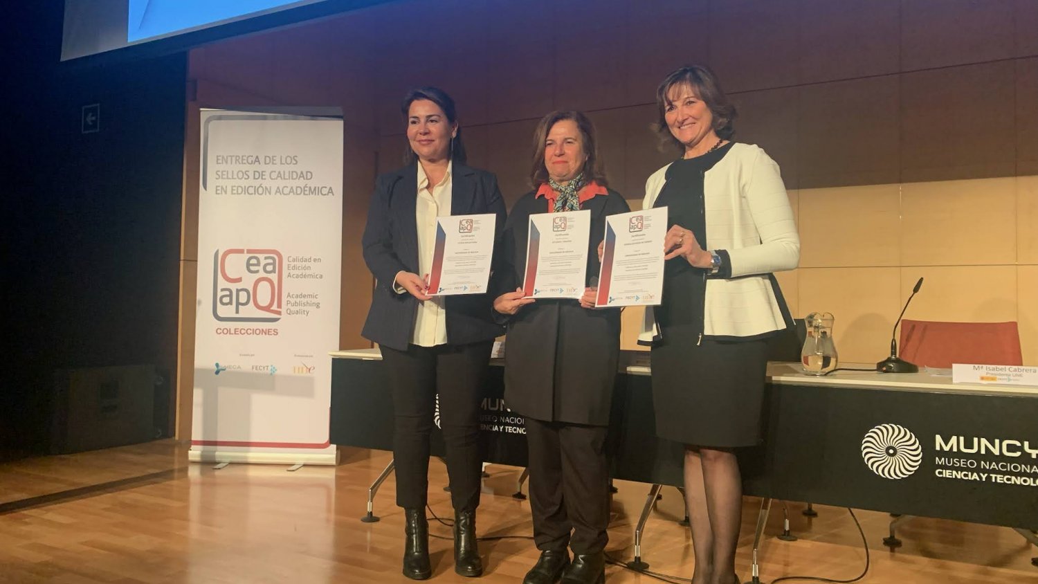 UMA Editorial recibe tres sellos de calidad en Edición Académica CEA-APQ
