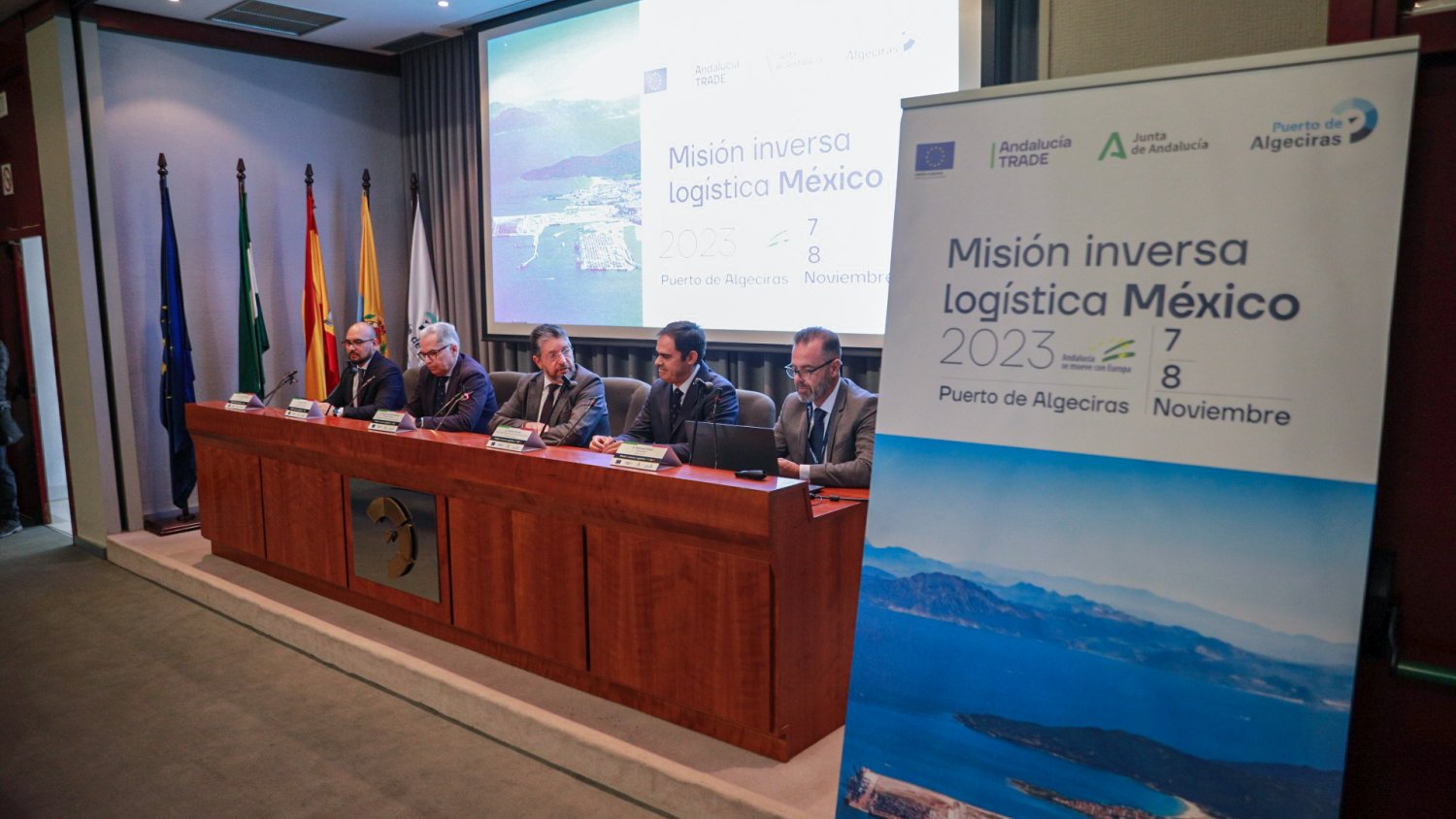 Andalucía TRADE impulsa el sector logístico andaluz ante agentes de México con más de 70 reuniones en Algeciras