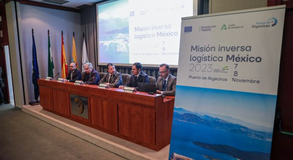 Andalucía TRADE impulsa el sector logístico andaluz ante agentes de México con más de 70 reuniones en Algeciras