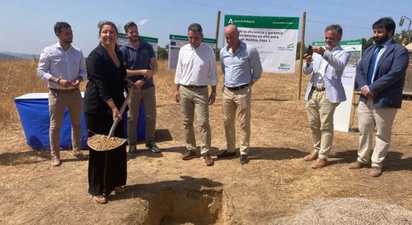 La Junta atiende la demanda de los ayuntamientos de la Sierra de Aracena con el inicio de obras de abastecimiento de agua