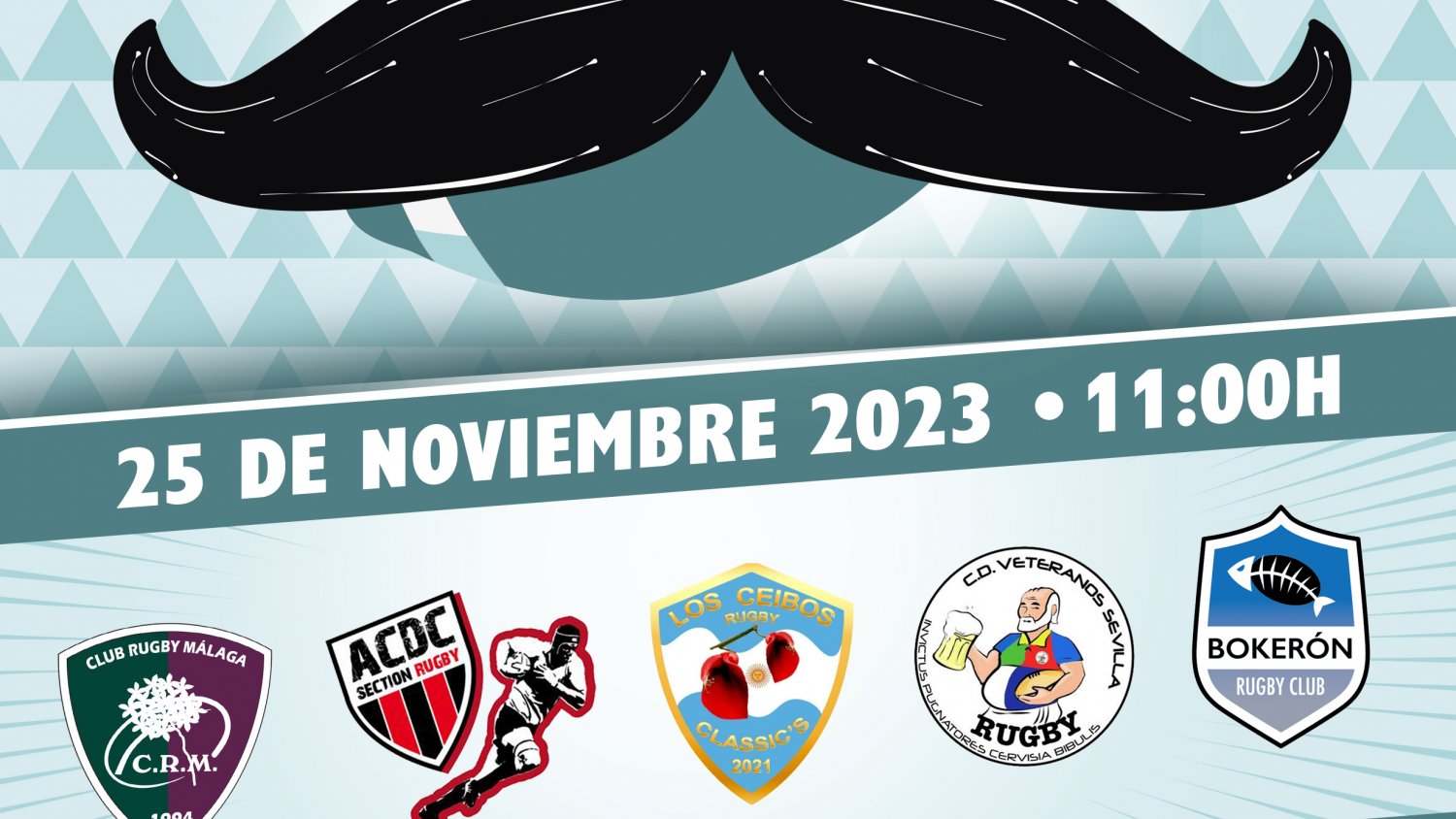 Cinco equipos participarán en el VI Movember Rugby Vets de Rincón de la Victoria