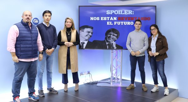 Las NNGG del PP llaman a manifestarse “frente al ataque a la democracia y en nombre de los jóvenes” 