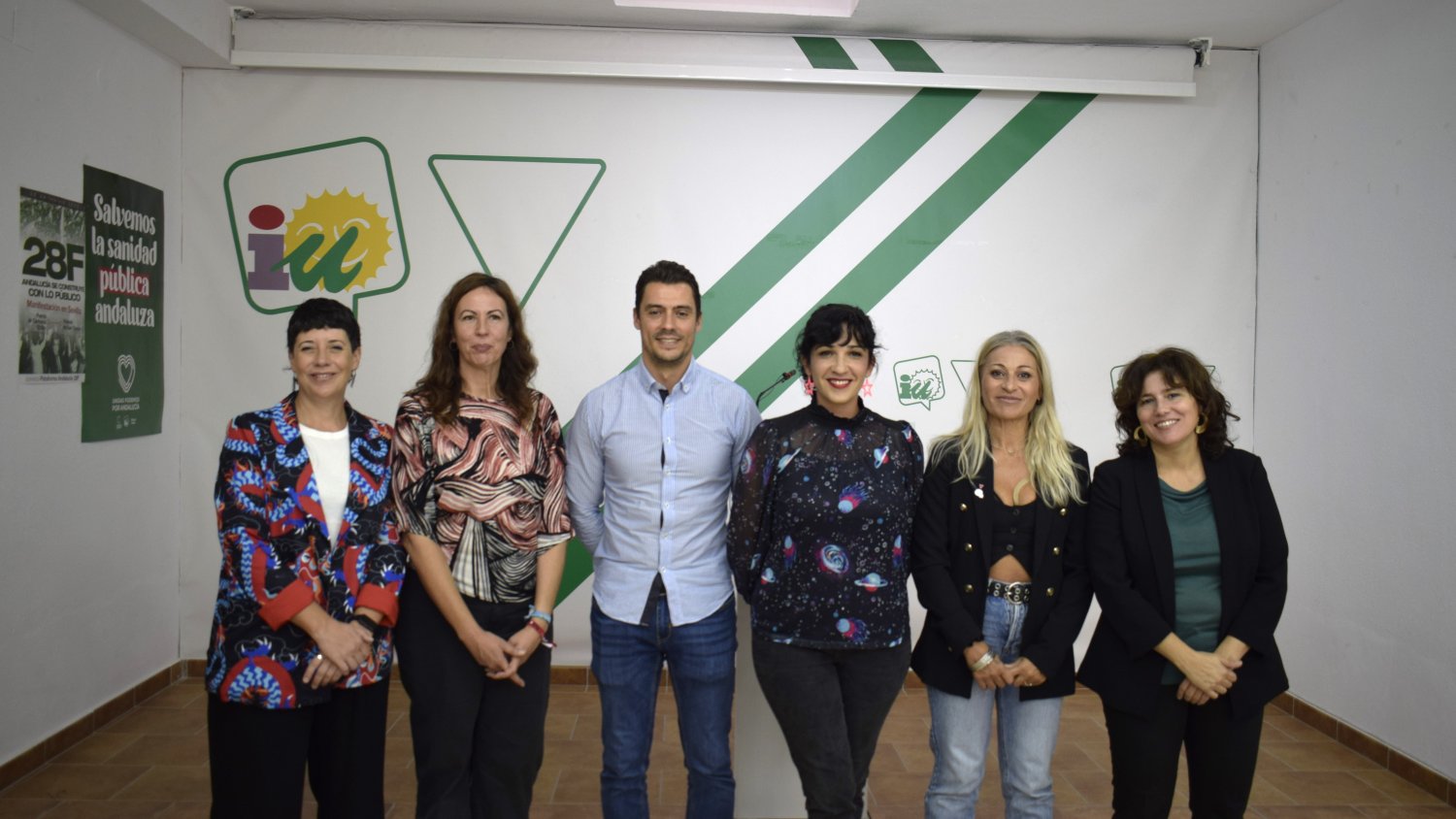 IU conforma una nueva dirección “liderada por mujeres” para “ensanchar el espacio de la izquierda en Málaga”