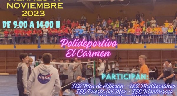 Estepona organiza el III Encuentro de Bádminton Intercentros Solidario con la participación de 160 jóvenes