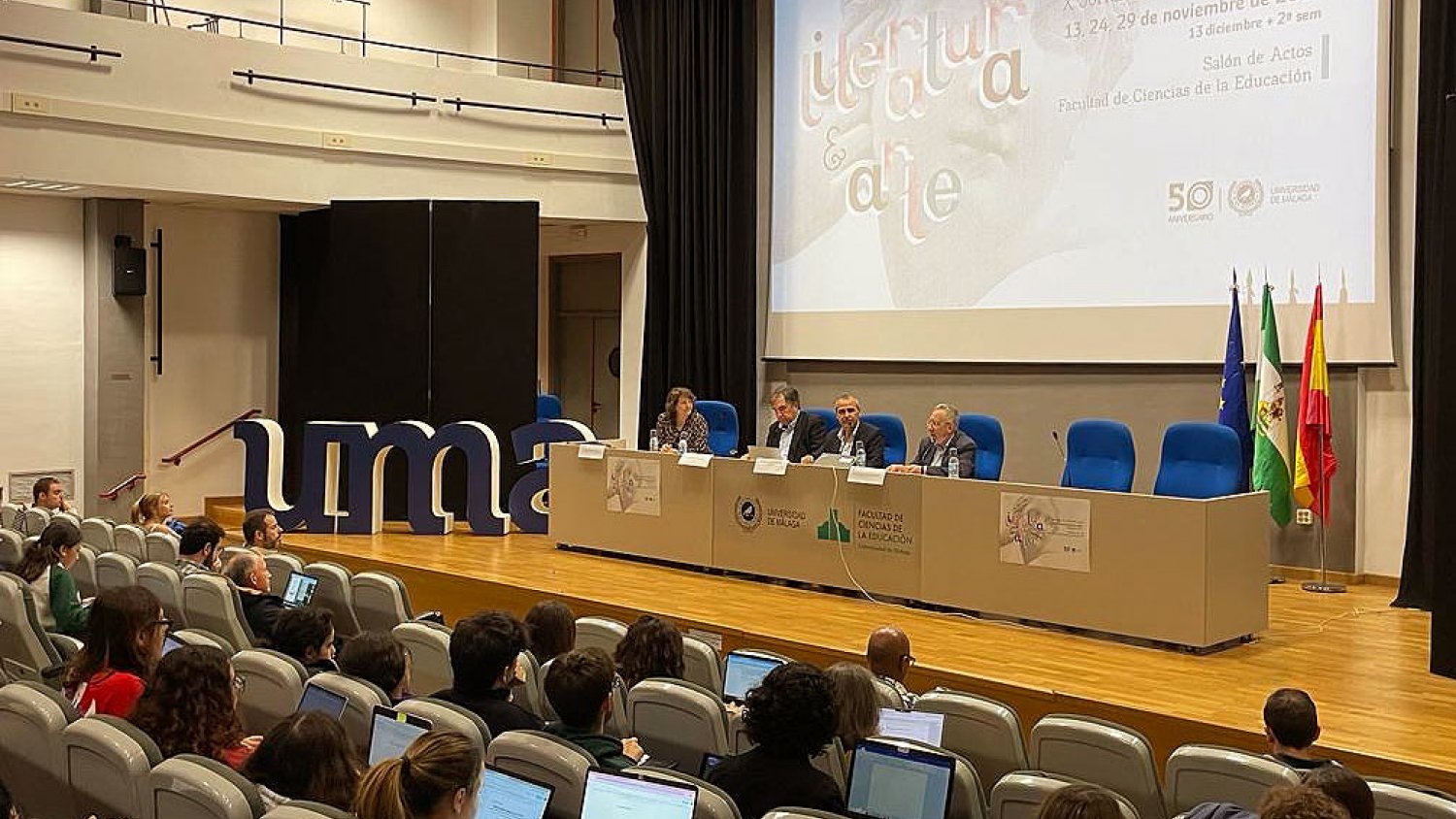 Comienzan las X Jornadas de Literatura y Arte de la Universidad de Málaga 