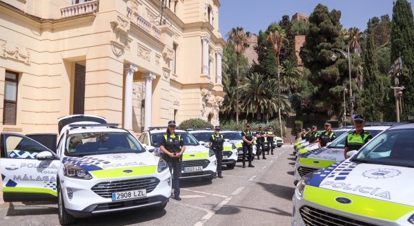 La Policía Local de Málaga renueva su flota con 23 nuevos vehículos