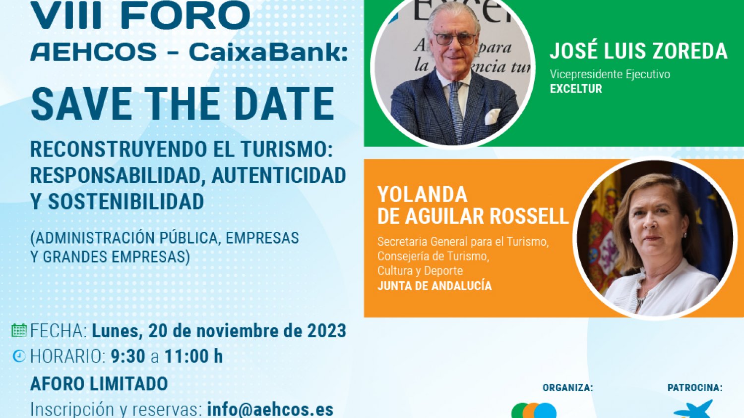 AEHCOS busca reconstruir el turismo en su VIII foro de la mano de Caixabank