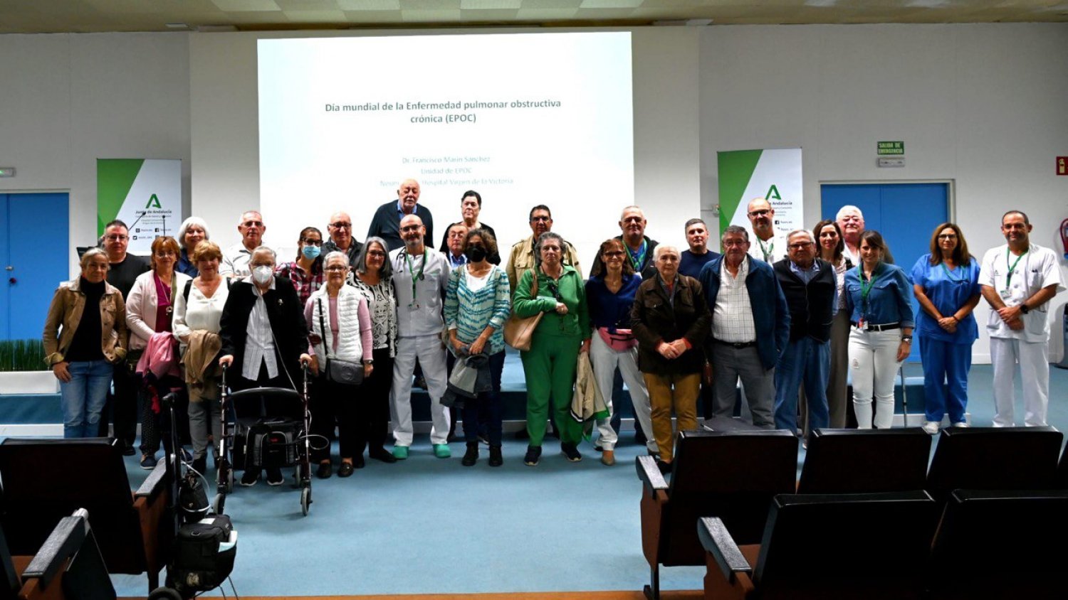 Pacientes respiratorios de alta complejidad del Hospital Clínico aprenden a gestionar su enfermedad 