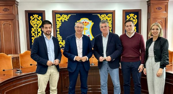 La Diputación y el Ayuntamiento de Nerja trabajan para ampliar la Senda Litoral 